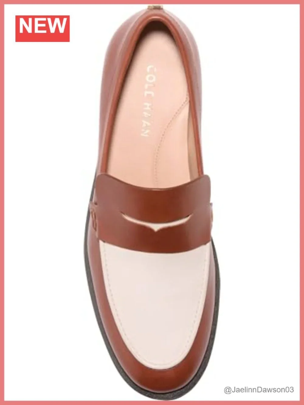 Cole Haan Women's Gwendolyn Penny Loafer Leather Flat Shoes